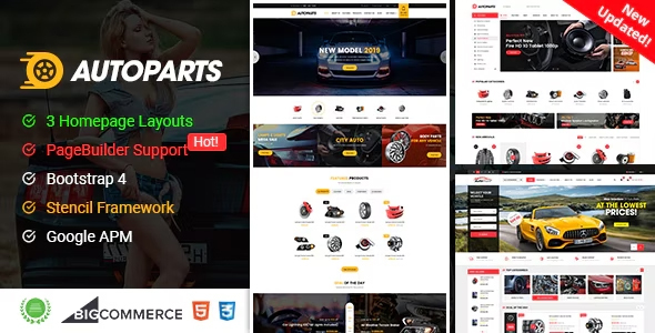 AutoParts - Responsive BigCommerce Theme With Page Builder Support icon