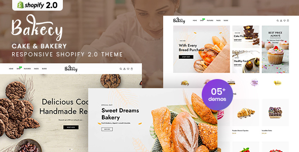 Bakecy - Cake & Bakery Responsive Shopify 2.0 Theme icon