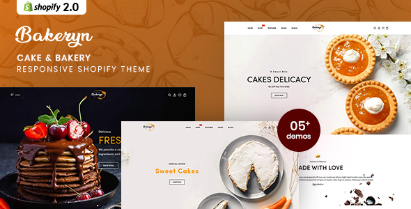 Bakeryn - Cake & Bakery Responsive Shopify Theme icon
