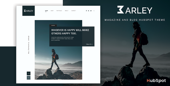 Barley - Blog and Magazine HubSpot Theme icon