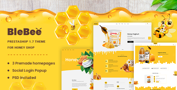 BleBee - PrestaShop 1.7 theme for Honey Shop icon