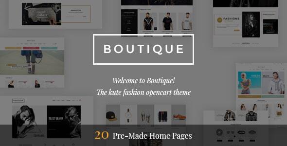 Boutique - Premium OpenCart Theme icon