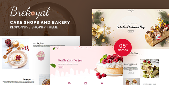 Brekoyal - Cake & Bakery Responsive Shopify Theme icon