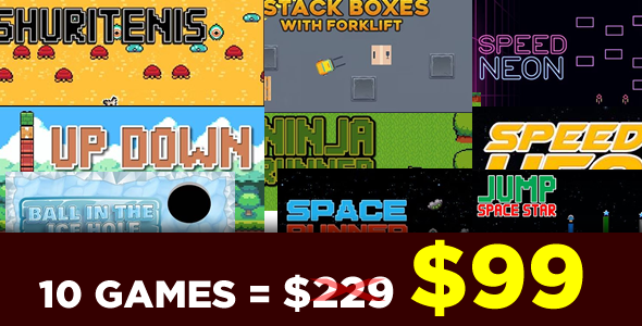 Bundle 10 Games - HTML5 Games "Construct 3" icon