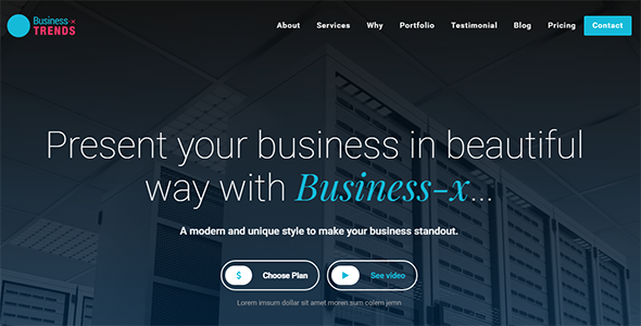 Business-x: Business Landing Page icon