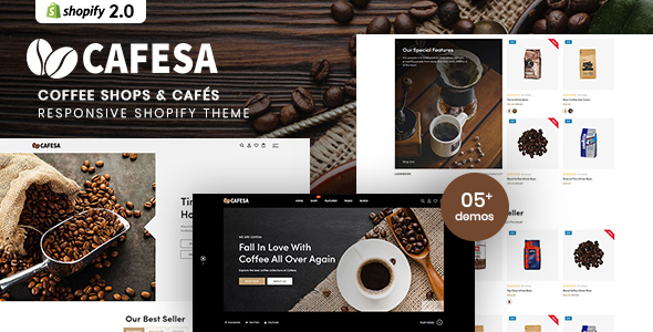 Cafesa - Coffee Shops & Cafés Responsive Shopify Theme icon