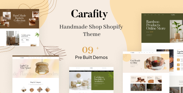 Carafity - Bamboo Handmade Shopify Theme icon