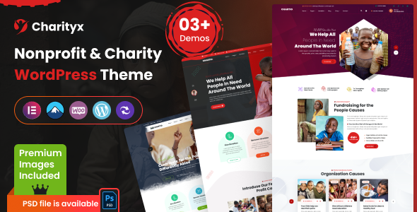 Charityx - Charity & Nonprofit WordPress Theme icon