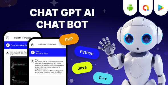 Chat GPT AI Based ChatBot - AI Chatbot Assistant - Smart AI GPT - AI Content Writer App icon
