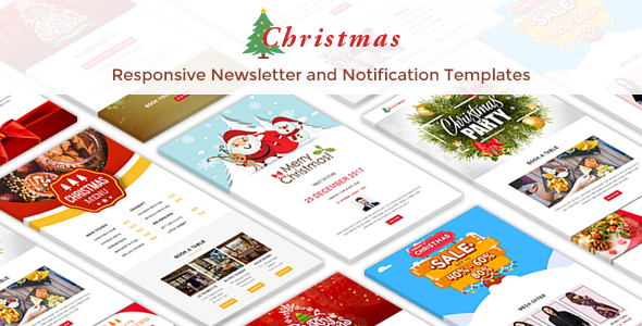 Christmas - 10 Responsive Newsletter and Notification Templates icon