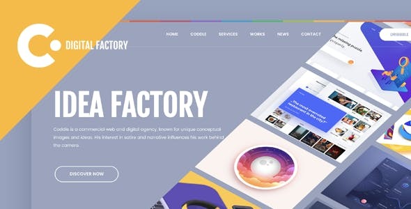 Coddle | Digital Factory Joomla Template icon