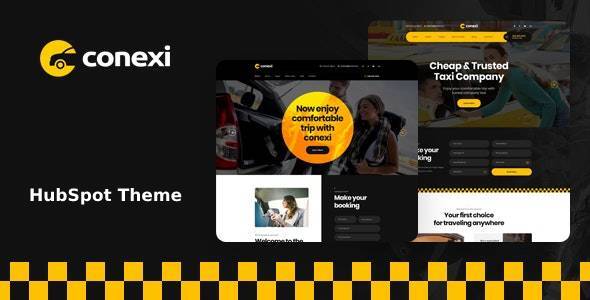 Conexi - Taxi Booking Service HubSpot Theme icon