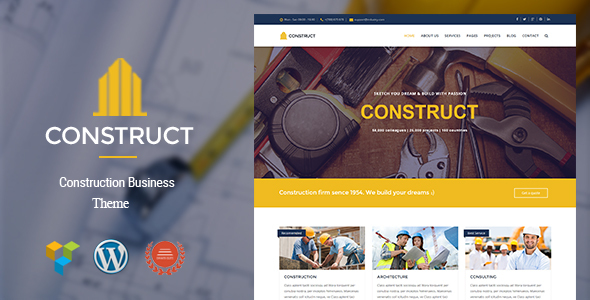 Construct - Construction & Business WordPress Theme icon