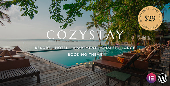 CozyStay - Hotel Booking WordPress Theme icon