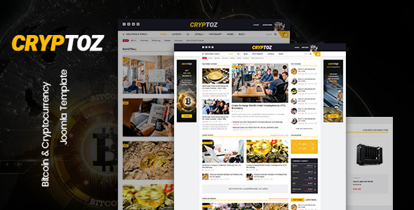 Cryptoz - Bitcoin & Cryptocurrency Joomla Template icon