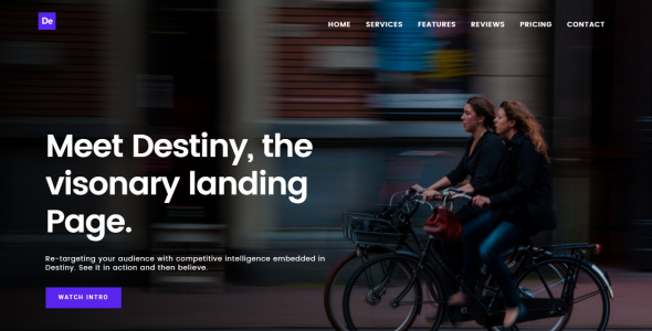 Destiny Multipurpose HTML Landing Page Template icon