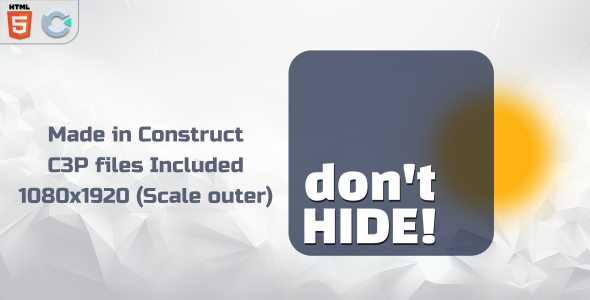 Don't hide - HTML5 Skill game icon
