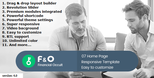 F&O - Finance Occult Multipurpose Drupal 9 icon