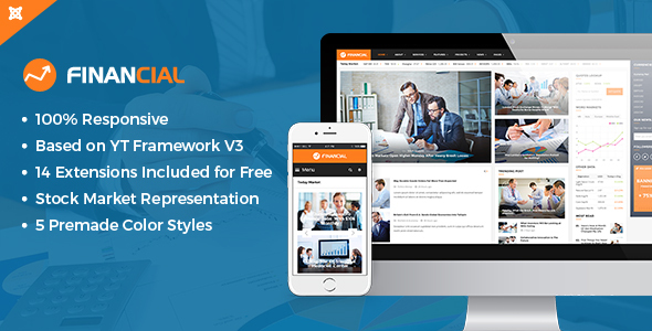 Financial III - Responsive Business Joomla Template icon