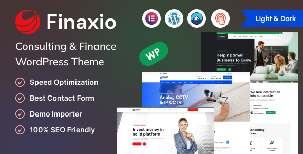 Finaxio - Consulting & Finance WordPress Theme icon