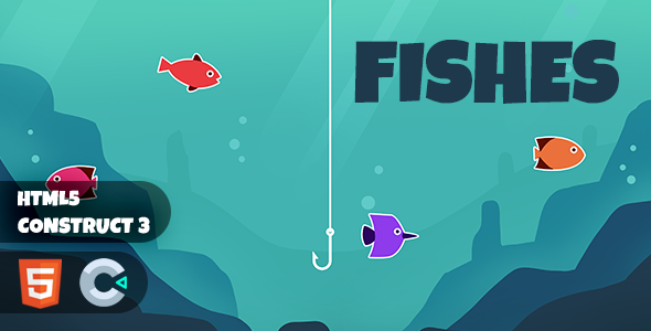 Fishes Construct 3 HTML5 Game icon