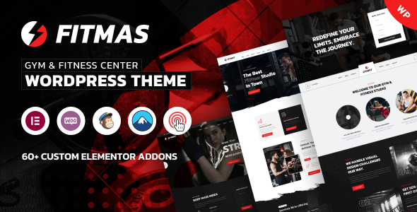 Fitmas - Gym & Fitness Center WordPress Theme icon