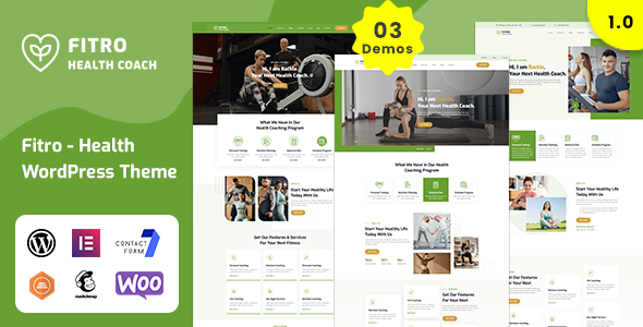 Fitro - Personal Trainer WordPress Theme icon