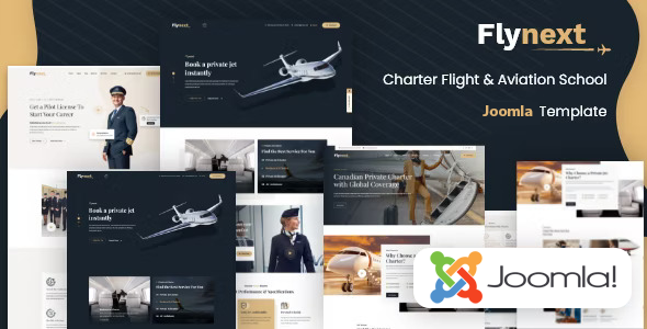 Flynext – Multipurpose Aviation Joomla Template icon
