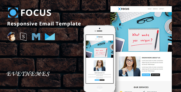 Focus - Responsive Email Template icon