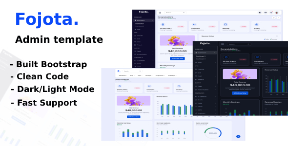Fojota- Bootstrap Admin Template icon