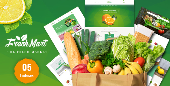 Freshmart - Organic Food Joomla Template icon