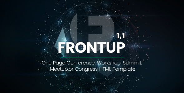 FrontUp - Conference & Event HTML5 Landing Page Template icon