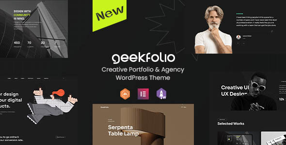 Geekfolio - Creative Portfolio & Agency WordPress Theme icon