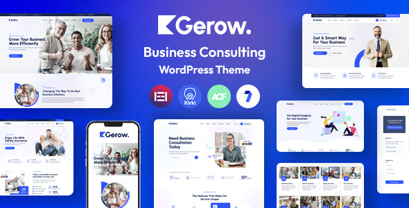 Gerow - Business Consulting WordPress Theme icon