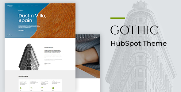 Gothic - Architecture HubSpot Theme icon