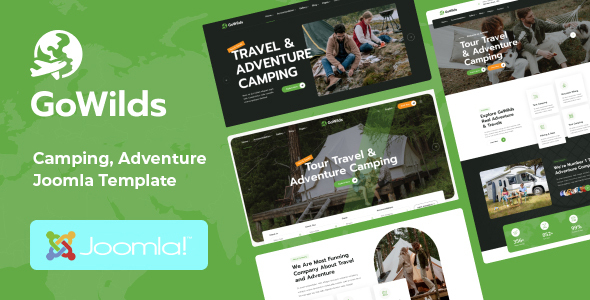 Gowilds - Travel & Tour Booking Joomla 4 Template