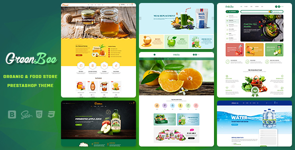 GreenBee - Vegetable and Fruit Shop Prestashop 1.7 Theme icon