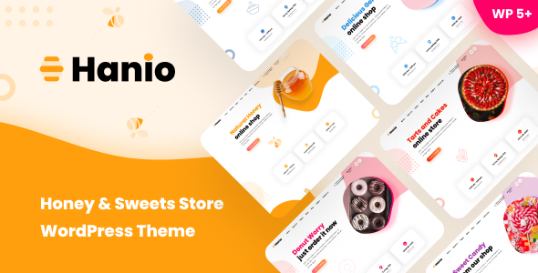 Hanio - Honey & Sweets Store WordPress Theme icon