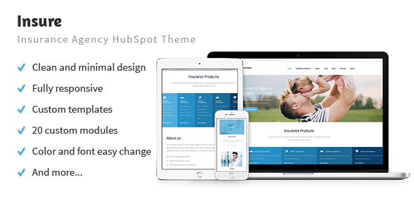 Insure - Insurance Agency HubSpot Theme icon
