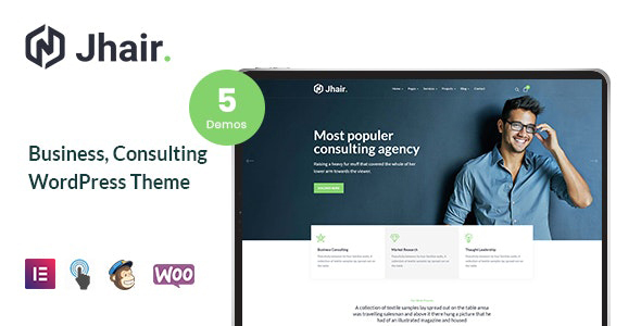 Jhair - Business, Consulting WordPress Theme icon