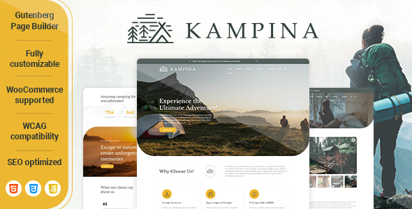 Kampina – Camping WooCommerce WordPress Theme icon