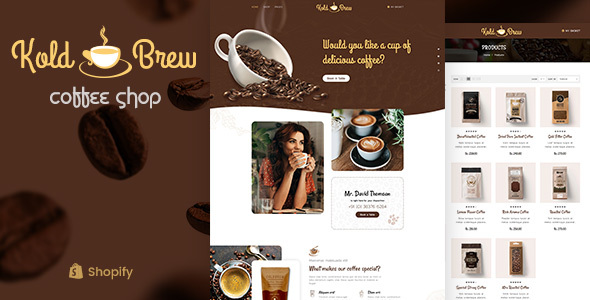 KoldBrew - Coffee Shop Shopify Theme icon
