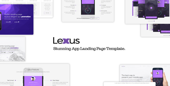 Lexus Responsive App Landing Page icon