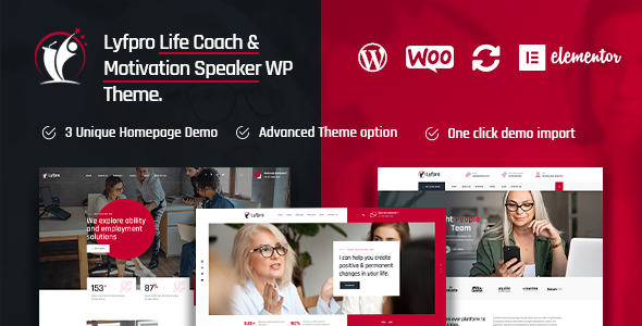 Lyfpro - Life Coach WordPress Theme icon