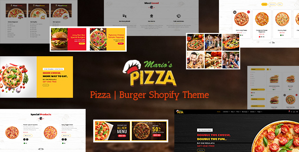 Marios - Food Store Shopify Theme icon