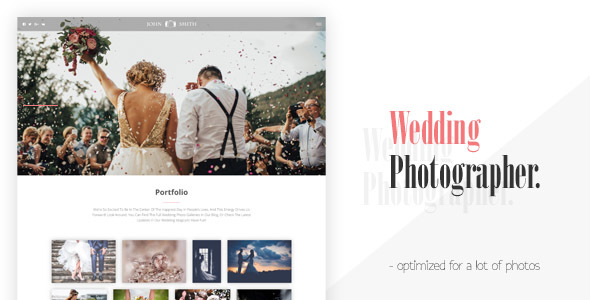 Max - Landing Page For Wedding Photographer icon