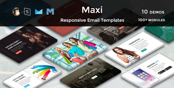 Maxi - Multipurpose Responsive Email Templates icon