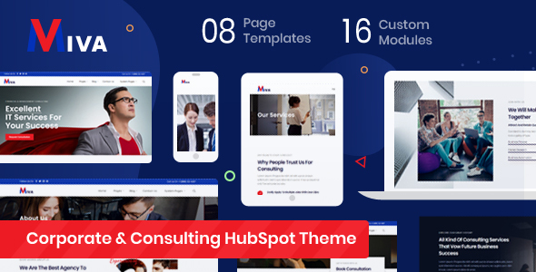 Miva - Business Consulting HubSpot Theme icon