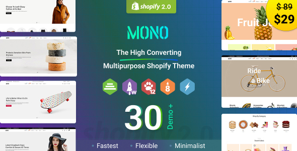 Mono - The Next Generation Shopify Theme OS 2.0 icon