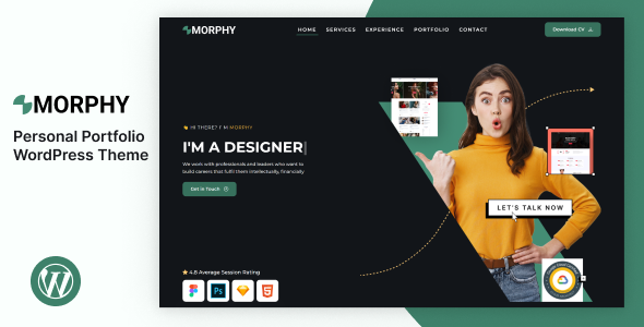 Morphy – Personal Portfolio WordPress Theme icon